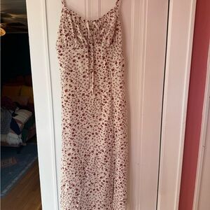 Floral Spaghetti Strap Dress